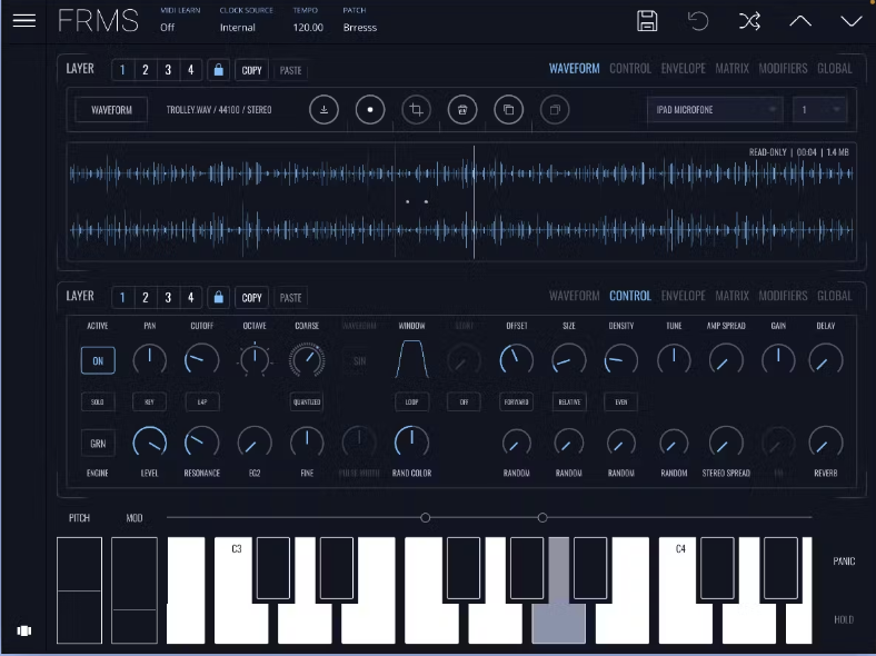 ADSR Imaginando - FRMS FRMS - Granular Synthesizer